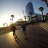 Running Tour in Barcelona - Early Bird Tour, Hotel W Beachfront - Run Fun Sights