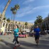 Running Tour in Barcelona - Early Bird Tour, Running Placa Reial - Run Fun Sights