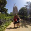 Running Tour in Barcelona - Modernism Architecture Gaudi Tour, La Sagrada Familia Passion Facade - Run Fun Sights